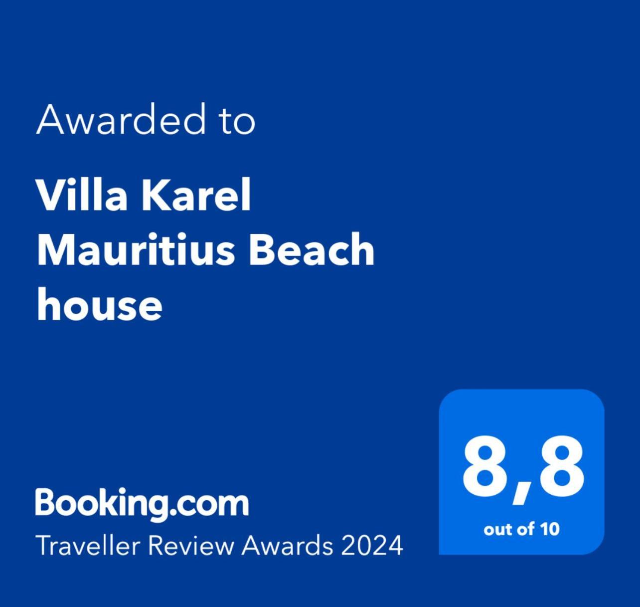Villa Karel Mauritius Beach House Riambel Exterior photo